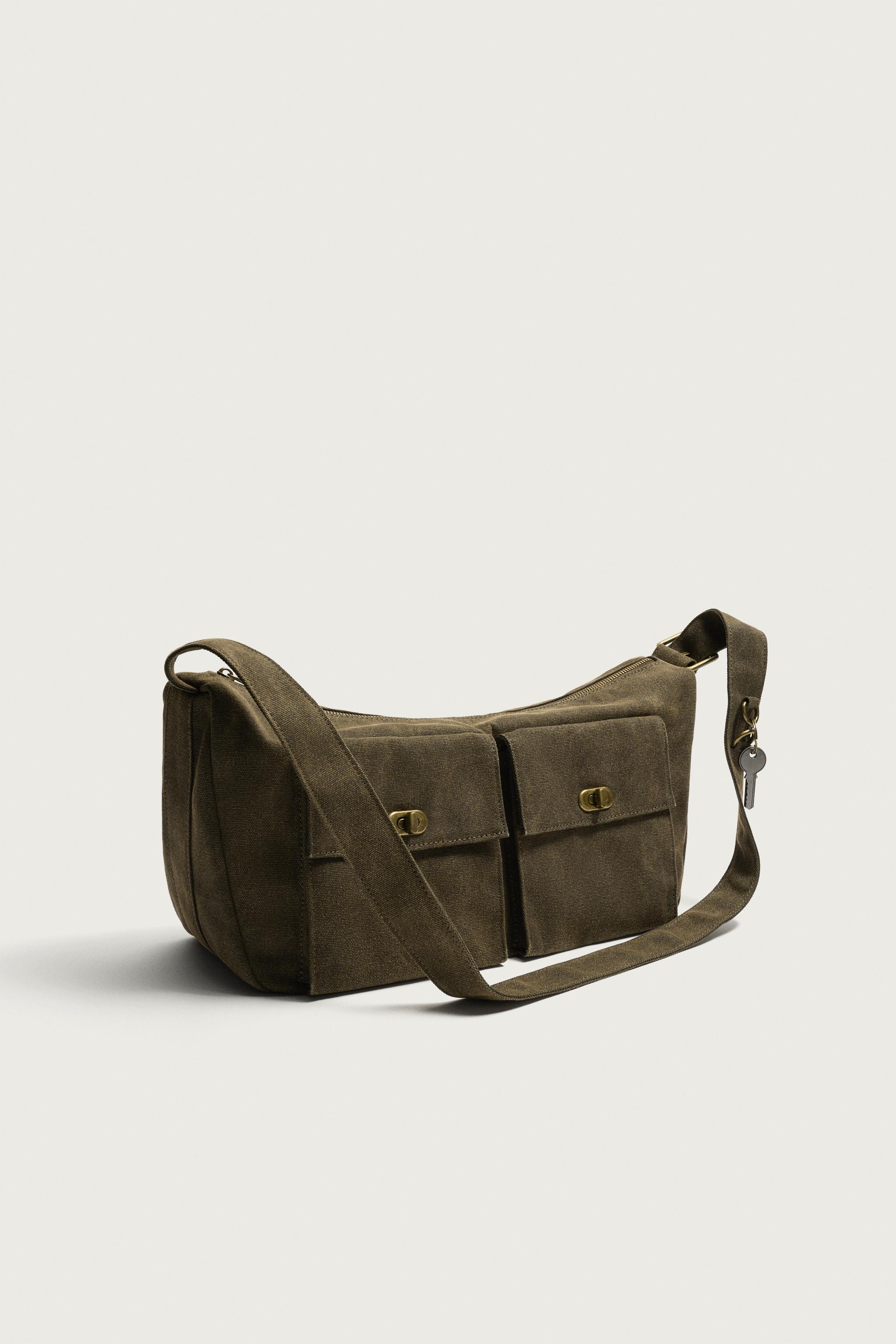 FABRIC SHOULDER BAG